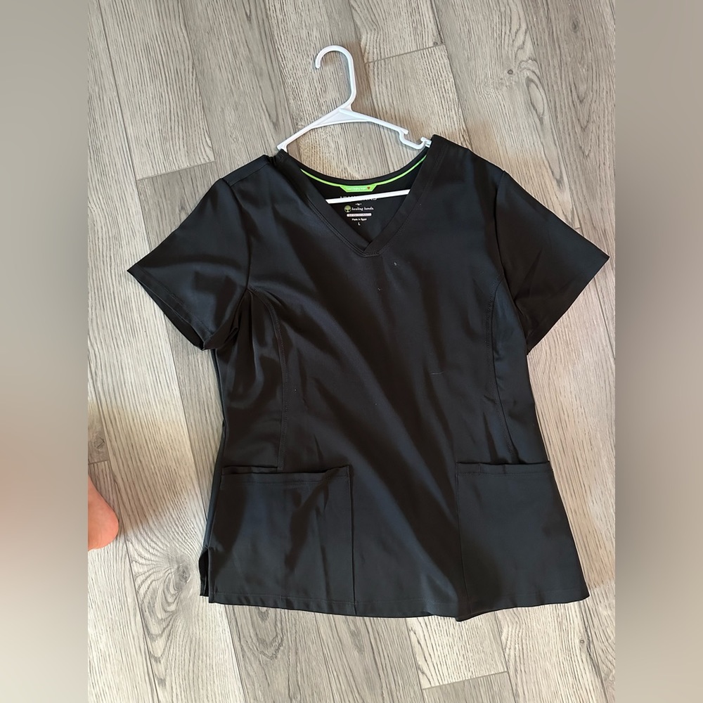 Healing Hands Scrub Top